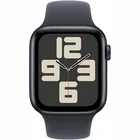 Viedpulkstenis Apple Watch SE 2024 GPS 40mm Midnight Aluminium Case with Midnight Sport Band - S/M [Mazlietots]